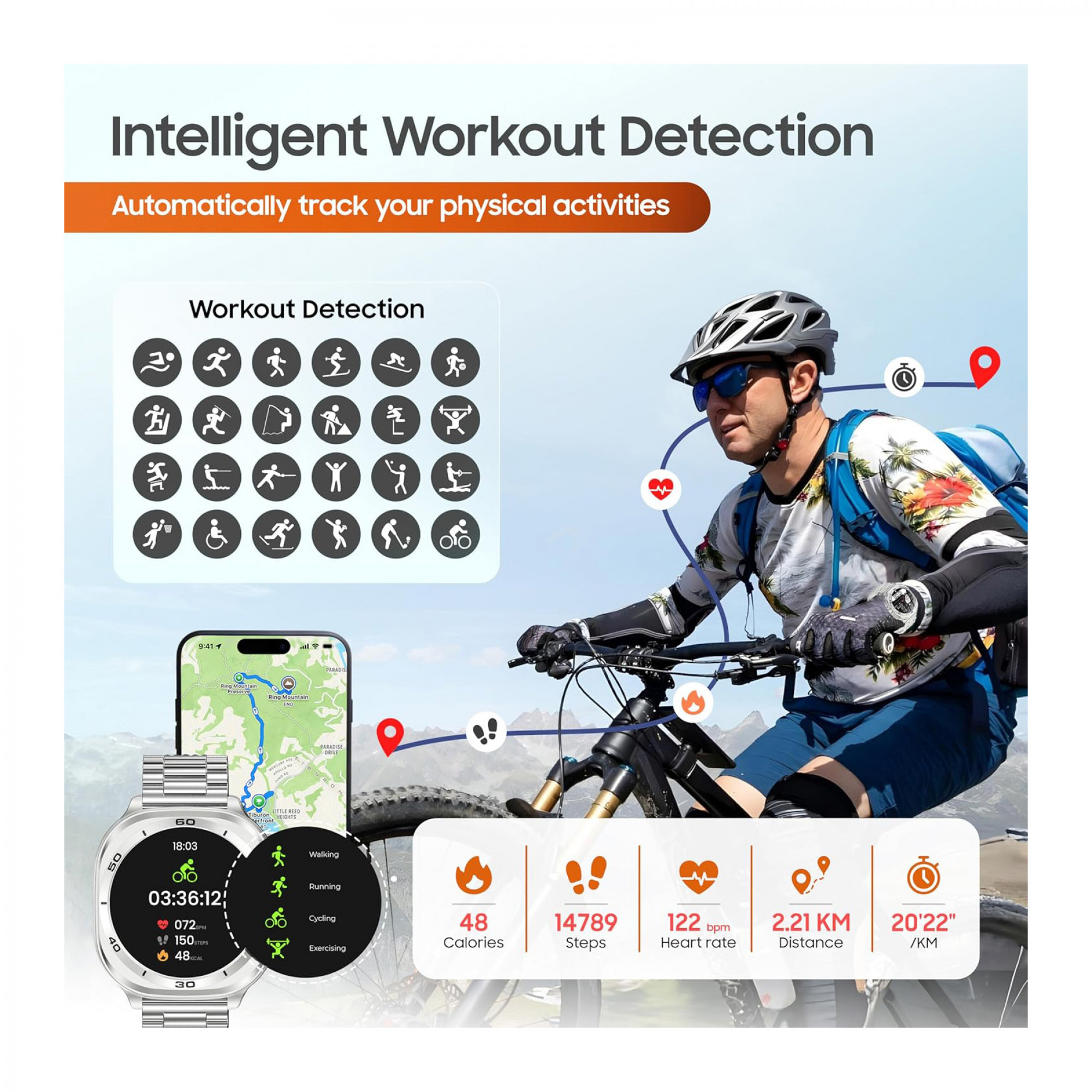 Смарт-годинник Swiss Military DOM7 Silver